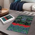 ANZAC Day Canberra Raiders Puzzle Military Memorial Aboriginal Indigenous Art