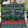ANZAC Day Canberra Raiders Quilt Military Memorial Aboriginal Indigenous Art