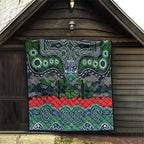 ANZAC Day Canberra Raiders Quilt Military Memorial Aboriginal Indigenous Art