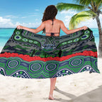ANZAC Day Canberra Raiders Sarong Military Memorial Aboriginal Indigenous Art