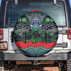 ANZAC Day Canberra Raiders Spare Tire Cover Military Memorial Aboriginal Indigenous Art