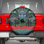 ANZAC Day Canberra Raiders Spare Tire Cover Military Memorial Aboriginal Indigenous Art