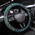 ANZAC Day Canberra Raiders Steering Wheel Cover Military Memorial Aboriginal Indigenous Art