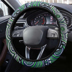 ANZAC Day Canberra Raiders Steering Wheel Cover Military Memorial Aboriginal Indigenous Art