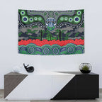 ANZAC Day Canberra Raiders Tapestry Military Memorial Aboriginal Indigenous Art