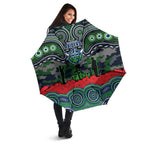 ANZAC Day Canberra Raiders Umbrella Military Memorial Aboriginal Indigenous Art