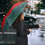 ANZAC Day Canberra Raiders Umbrella Military Memorial Aboriginal Indigenous Art