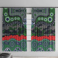 ANZAC Day Canberra Raiders Window Curtain Military Memorial Aboriginal Indigenous Art