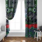ANZAC Day Canberra Raiders Window Curtain Military Memorial Aboriginal Indigenous Art