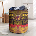 ANZAC Day Brisbane Broncos Laundry Basket Military Memorial Aboriginal Indigenous Art