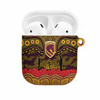 ANZAC Day Brisbane Broncos AirPods Case Military Memorial Aboriginal Indigenous Art
