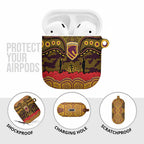 ANZAC Day Brisbane Broncos AirPods Case Military Memorial Aboriginal Indigenous Art