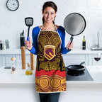 ANZAC Day Brisbane Broncos Apron Military Memorial Aboriginal Indigenous Art