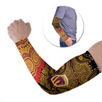 ANZAC Day Brisbane Broncos Arm Sleeves Military Memorial Aboriginal Indigenous Art