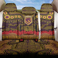 ANZAC Day Brisbane Broncos Back Car Seat Cover Military Memorial Aboriginal Indigenous Art