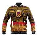 ANZAC Day Brisbane Broncos Baseball Jacket Military Memorial Aboriginal Indigenous Art