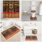 ANZAC Day Brisbane Broncos Bathroom Set Military Memorial Aboriginal Indigenous Art