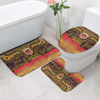 ANZAC Day Brisbane Broncos Bathroom Set Military Memorial Aboriginal Indigenous Art