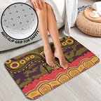 ANZAC Day Brisbane Broncos Bathroom Set Military Memorial Aboriginal Indigenous Art