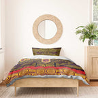 ANZAC Day Brisbane Broncos Bedding Set Military Memorial Aboriginal Indigenous Art