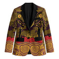 ANZAC Day Brisbane Broncos Blazer Military Memorial Aboriginal Indigenous Art