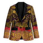 ANZAC Day Brisbane Broncos Blazer Military Memorial Aboriginal Indigenous Art