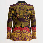 ANZAC Day Brisbane Broncos Blazer Military Memorial Aboriginal Indigenous Art