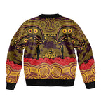 ANZAC Day Brisbane Broncos Bomber Jacket Military Memorial Aboriginal Indigenous Art