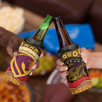 ANZAC Day Brisbane Broncos 4 in 1 Can Cooler Tumbler Military Memorial Aboriginal Indigenous Art
