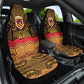 ANZAC Day Brisbane Broncos Car Seat Cover Military Memorial Aboriginal Indigenous Art