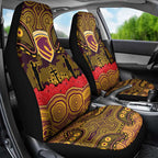 ANZAC Day Brisbane Broncos Car Seat Cover Military Memorial Aboriginal Indigenous Art