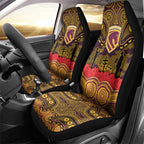 ANZAC Day Brisbane Broncos Car Seat Cover Military Memorial Aboriginal Indigenous Art
