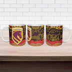ANZAC Day Brisbane Broncos Ceramic Mug Military Memorial Aboriginal Indigenous Art