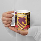 ANZAC Day Brisbane Broncos Ceramic Mug Military Memorial Aboriginal Indigenous Art