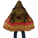 ANZAC Day Brisbane Broncos Cloak Military Memorial Aboriginal Indigenous Art