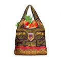 ANZAC Day Brisbane Broncos Grocery Bag Military Memorial Aboriginal Indigenous Art