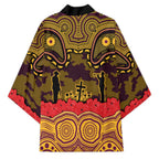 ANZAC Day Brisbane Broncos Kimono Military Memorial Aboriginal Indigenous Art
