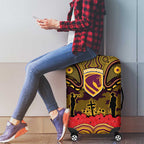 ANZAC Day Brisbane Broncos Luggage Cover Military Memorial Aboriginal Indigenous Art
