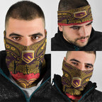 ANZAC Day Brisbane Broncos Neck Gaiter Military Memorial Aboriginal Indigenous Art
