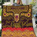 ANZAC Day Brisbane Broncos Quilt Military Memorial Aboriginal Indigenous Art