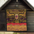 ANZAC Day Brisbane Broncos Quilt Military Memorial Aboriginal Indigenous Art