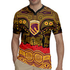 ANZAC Day Brisbane Broncos Rugby Jersey Military Memorial Aboriginal Indigenous Art