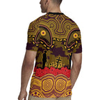 ANZAC Day Brisbane Broncos Rugby Jersey Military Memorial Aboriginal Indigenous Art