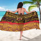 ANZAC Day Brisbane Broncos Sarong Military Memorial Aboriginal Indigenous Art