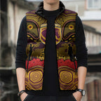 ANZAC Day Brisbane Broncos Sleeveless Puffer Jacket Military Memorial Aboriginal Indigenous Art