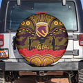 ANZAC Day Brisbane Broncos Spare Tire Cover Military Memorial Aboriginal Indigenous Art