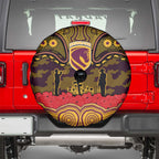 ANZAC Day Brisbane Broncos Spare Tire Cover Military Memorial Aboriginal Indigenous Art