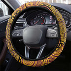 ANZAC Day Brisbane Broncos Steering Wheel Cover Military Memorial Aboriginal Indigenous Art