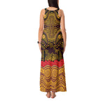 ANZAC Day Brisbane Broncos Tank Maxi Dress Military Memorial Aboriginal Indigenous Art