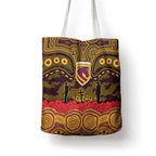 ANZAC Day Brisbane Broncos Tote Bag Military Memorial Aboriginal Indigenous Art